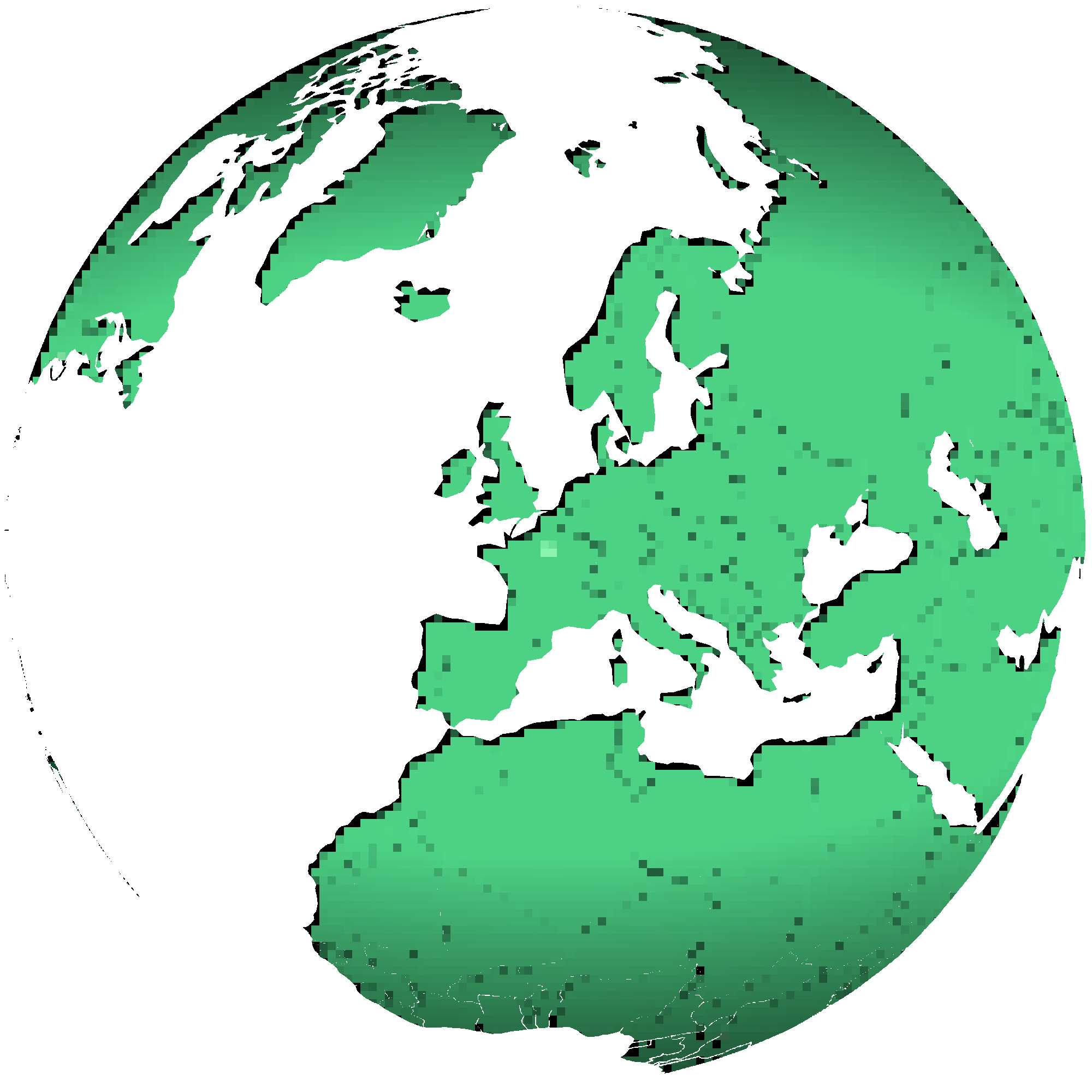 Hyterra globe logo